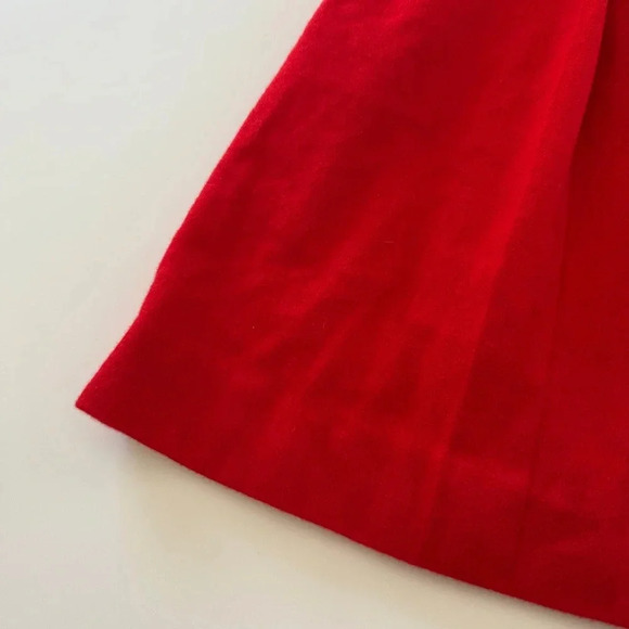 Evan Picone- Vintage- Wool-Red-Midi-Pleated-Skirt- Women’s 8 - Picture 10 of 14